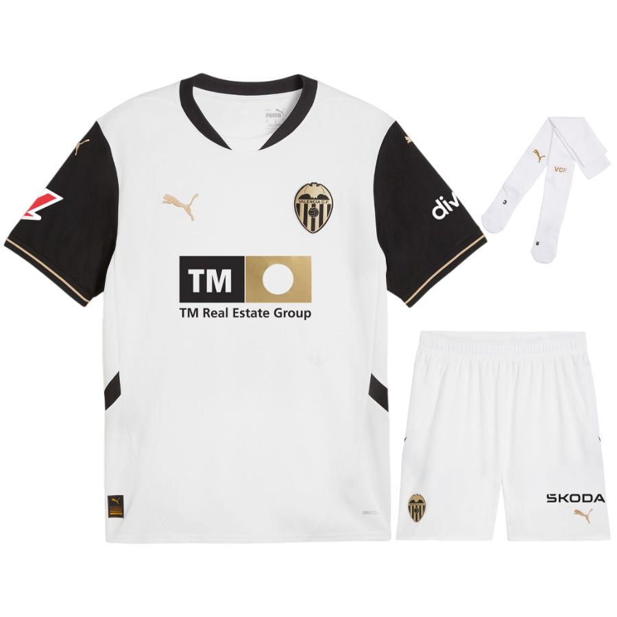 Maillot-Kit-Enfant-FC-Valence-Domicile-2024-2025-Blanc
