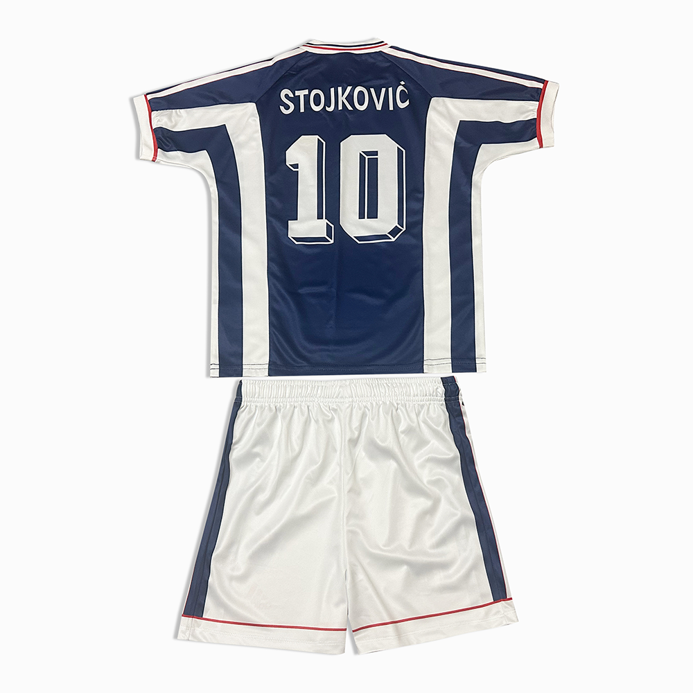 Maillot-Kit-Enfant-FR-Yugoslavia-Stojkovic-Domicile-1998-2