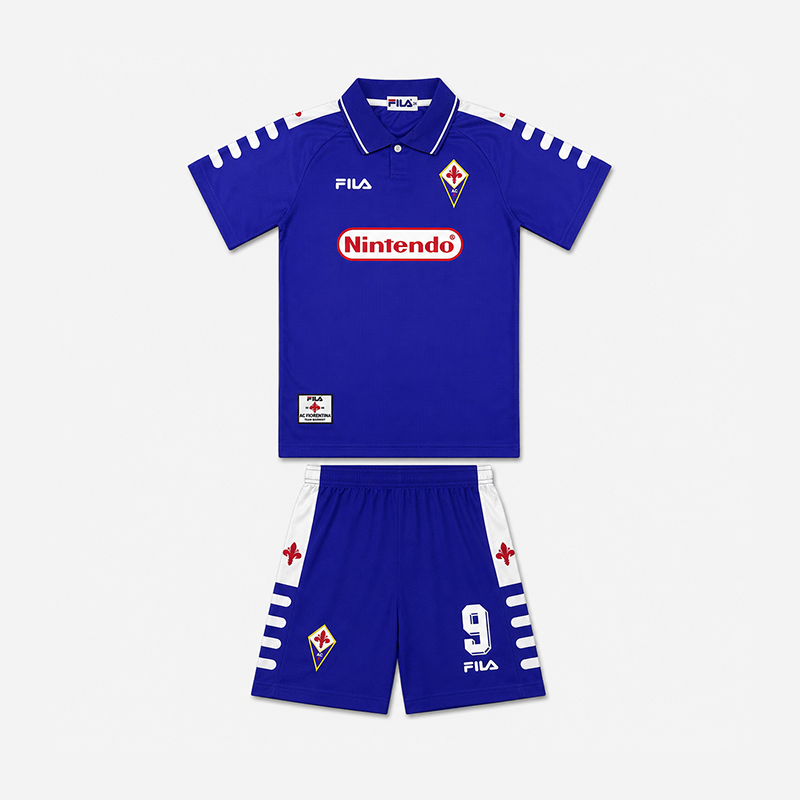 Maillot-Kit-Enfant-Fiorentina-Batistuta-Domicile-1998-1999-1