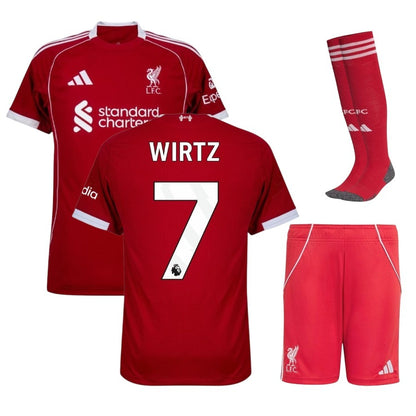 Maillot Kit Enfant Liverpool Domicile 2025 2026 | Foot Sport
