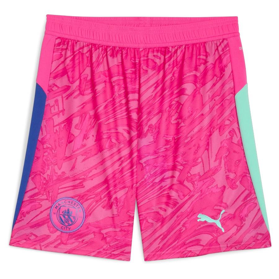 Manchester City Kinder Heim-Torwarttrikot 2025 2026 Rosa | Fußball Sport