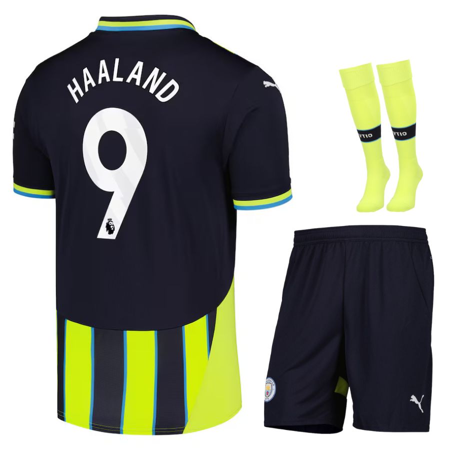 Maillot-Kit-Enfant-Manchester-City-Exterieur-2024-2025-Haaland