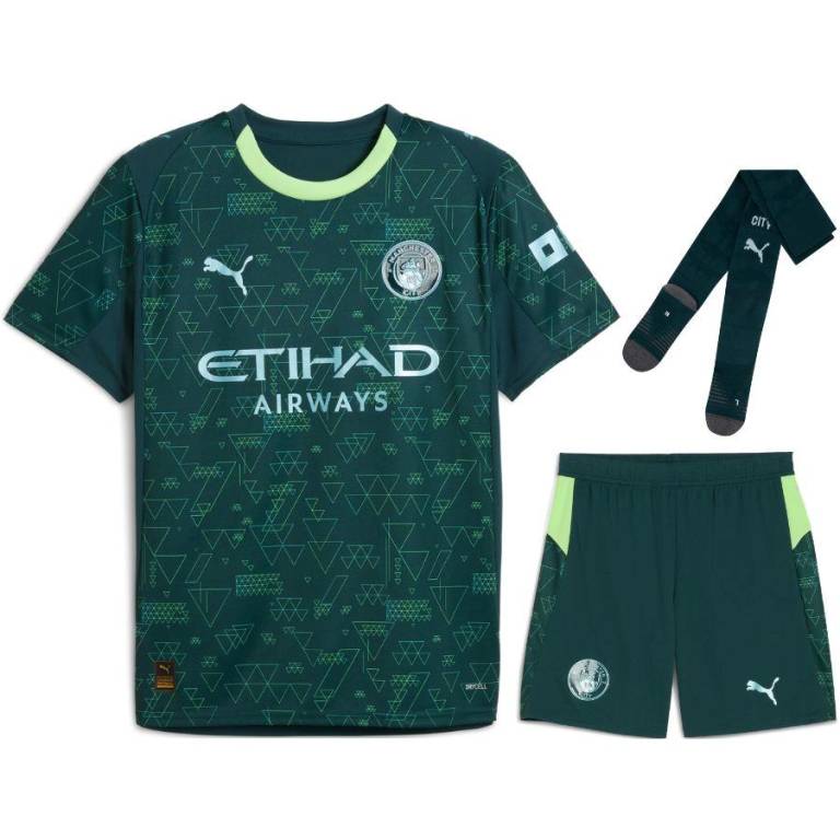 Maillot Kit Enfant Manchester City Fourth 2025 2026 | Foot Sport