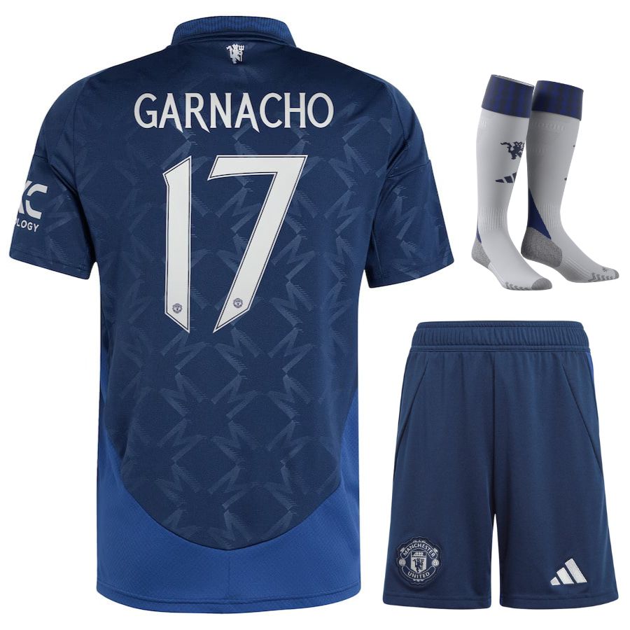 Maillot-Kit-Enfant-Manchester-United-Exterieur-2024-2025-Garnacho