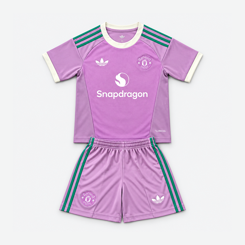 Maillot-Kit-Enfant-Manchester-United-Gardien-2026-2027-Rose-1
