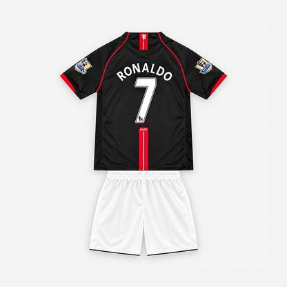 Maillot-Kit-Enfant-Manchester-United-Ronaldo-Exterieur-2007-2008-2