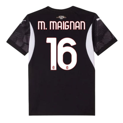 Maillot Gardien Enfant AC Milan Domicile 2024 2025 Noir | Foot Sport