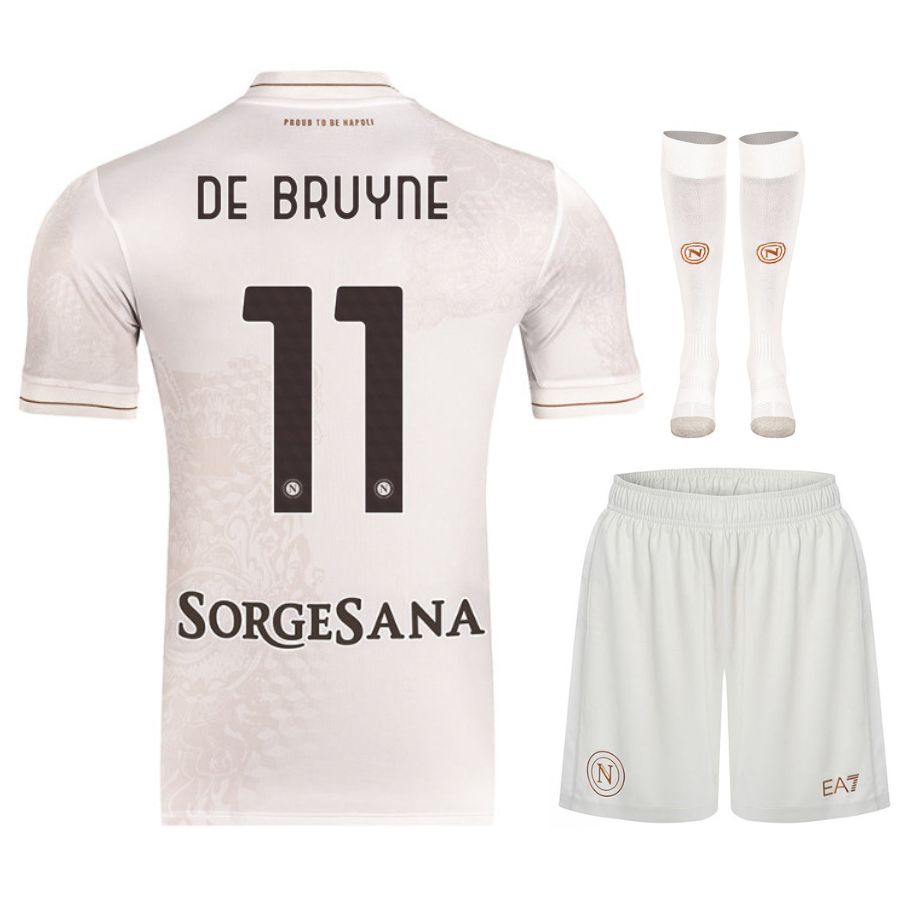 Maillot Kit Enfant Naples Exterieur 2025-2026 | Foot Sport