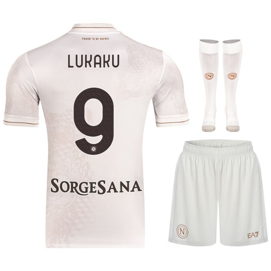 Maillot Kit Enfant Naples Exterieur 2025-2026 | Foot Sport