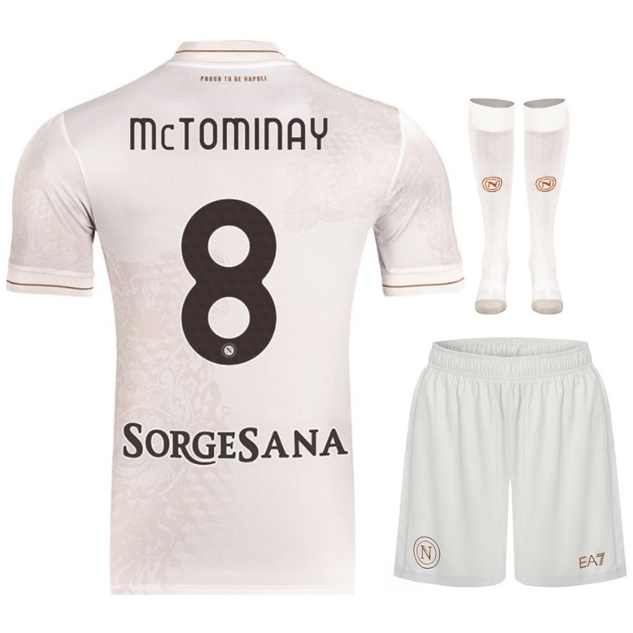 Maillot Kit Enfant Naples Exterieur 2025-2026 | Foot Sport