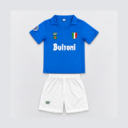 Maillot-Kit-Enfant-Naples-Maradona-Domicile-1987-1988-1