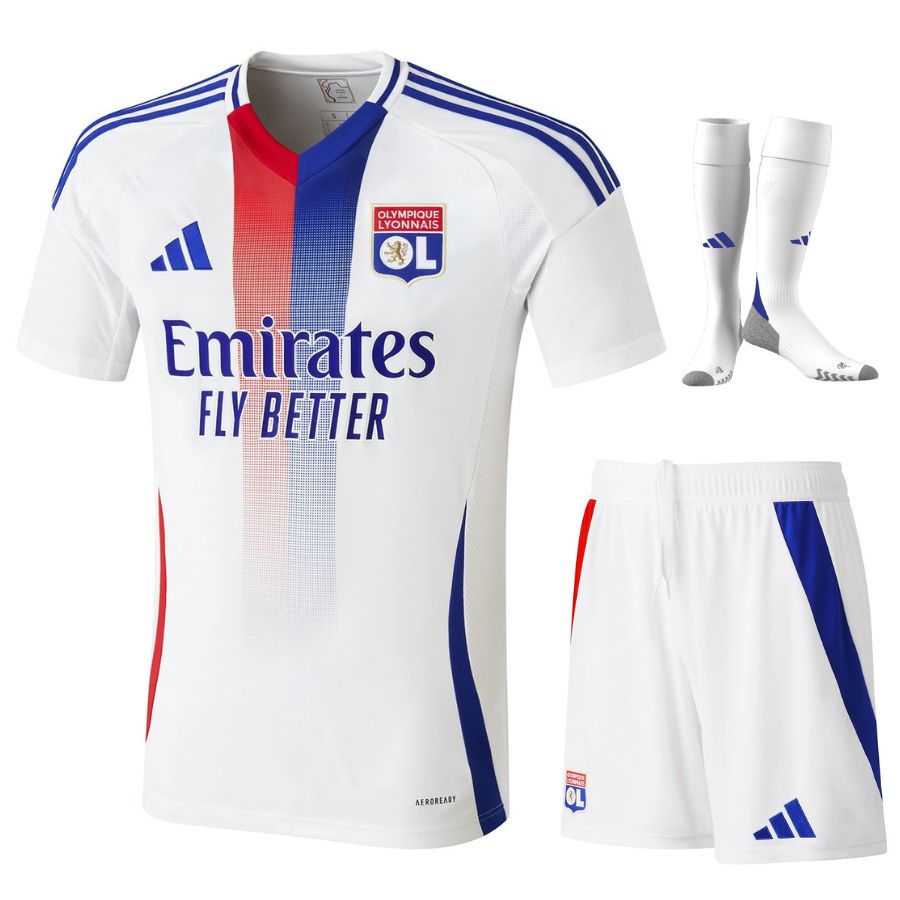 Maillot Lyon OL Kit Enfant Domicile 2024 2025 Blanc | Foot Sport – Foot Sport – Maillots & Équipements Foot Sport Maillot Lyon OL Kit Enfant Domicile 2024 2025 Blanc | Foot Sport – Foot Sport – Maillots & Équipements Foot Sport