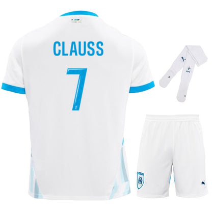 Maillot-Kit-Enfant-OM-Domicile-2024-2025-Clauss