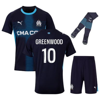 Maillot Kit Enfant Marseille Exterieur 2025 2026 | Foot Sport