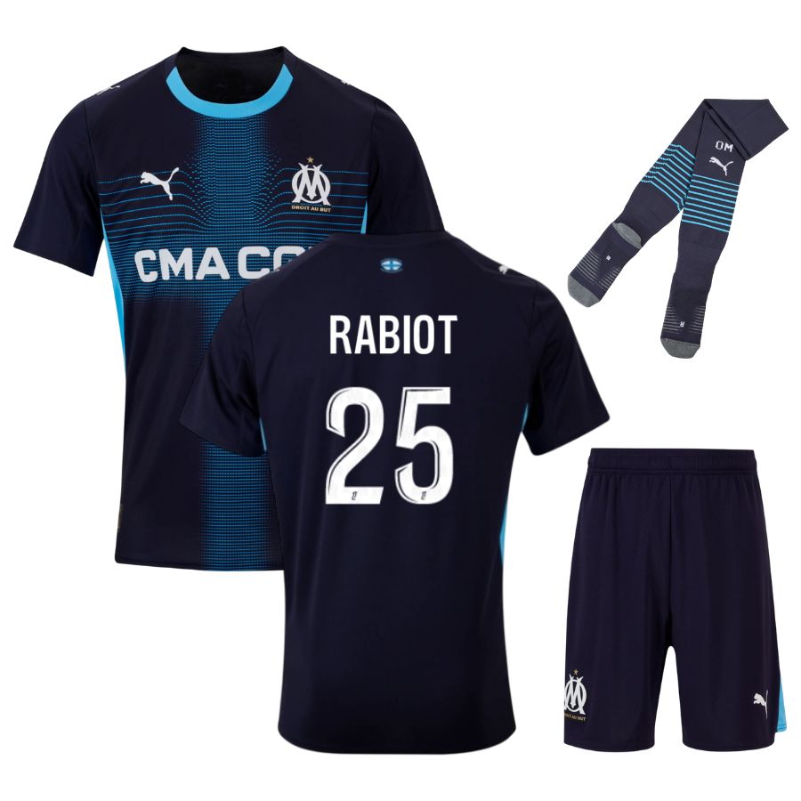 Maillot Kit Enfant Marseille Exterieur 2025 2026 | Foot Sport