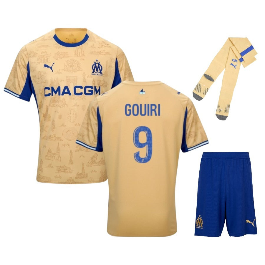 Maillot-Kit-Enfant-OM-Fourth-2025-2026-Gouiri