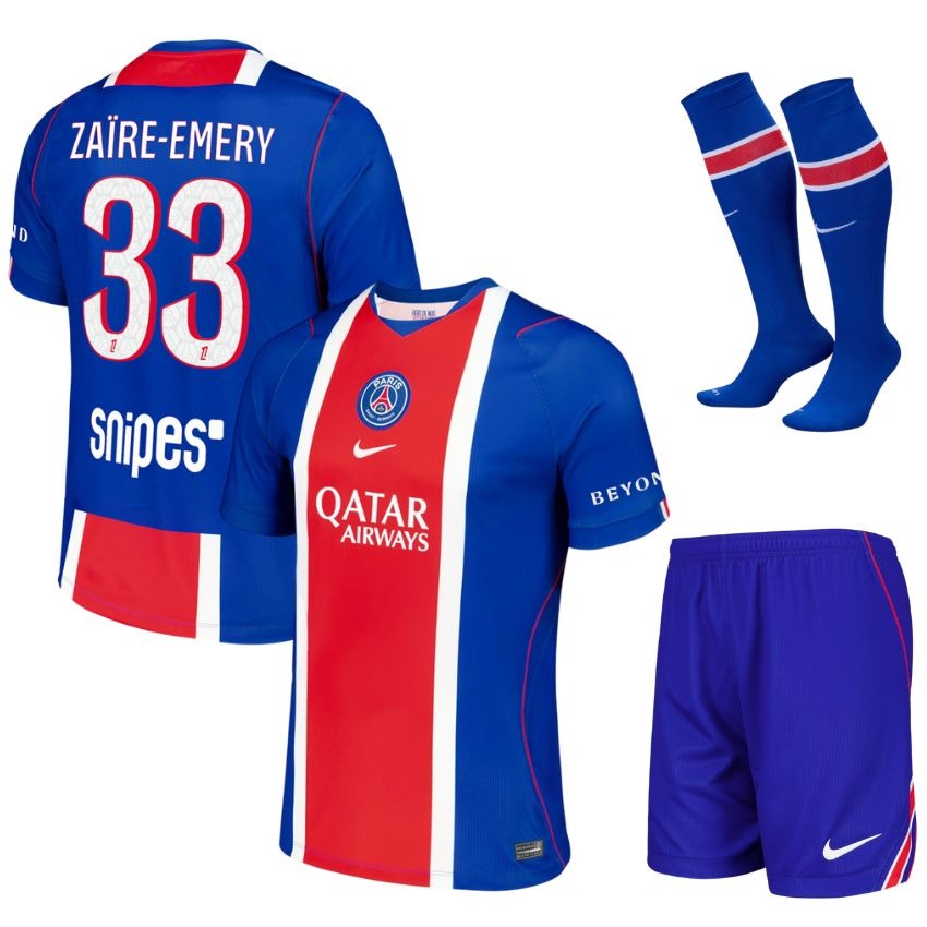 Maillot-Kit-Enfant-PSG-Domicile-2026-2027-Zaire-Emery
