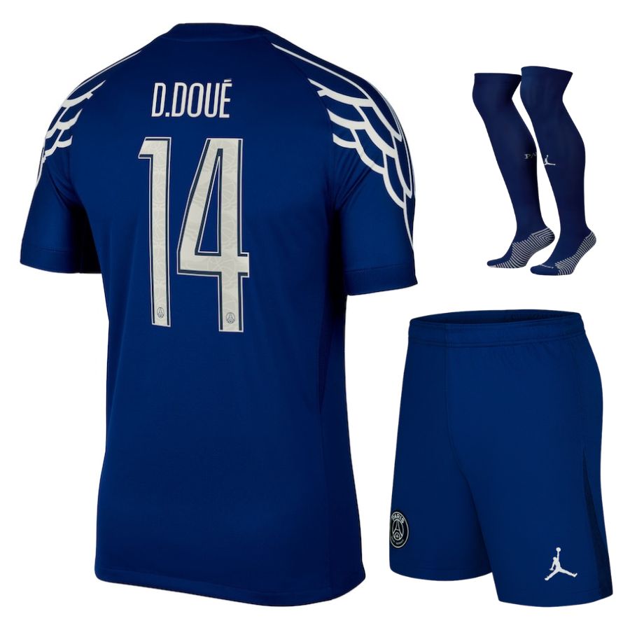PSG Viertes 2024-2025 Kinder-Kit-Trikot | Fußballsport