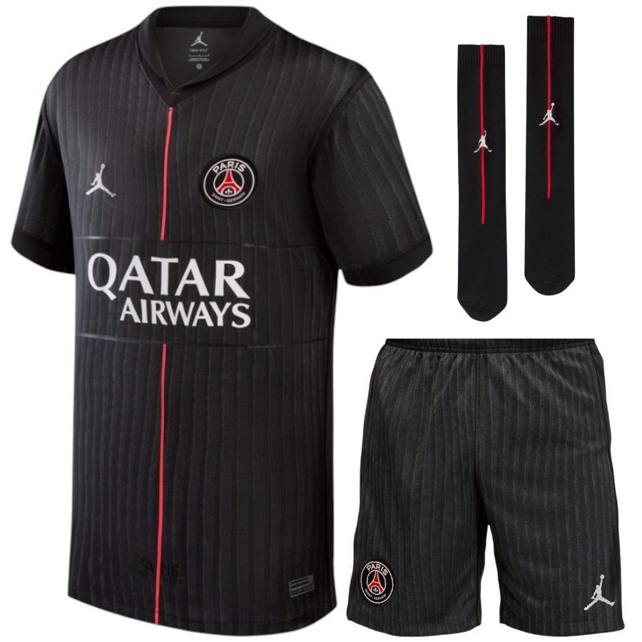 Maillot-Kit-Enfant-PSG-Jordan-Fourth-2025-2026