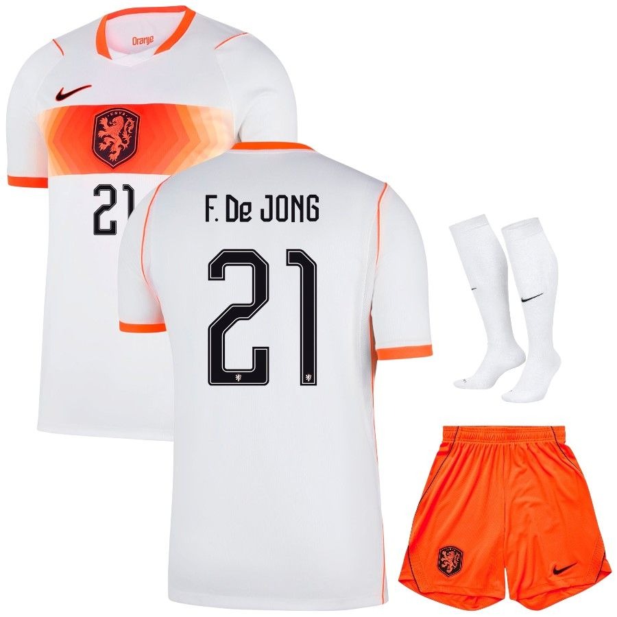 Maillot-Kit-Enfant-Pays-Bas-Exterieur-2026-2027-De-Jong-1