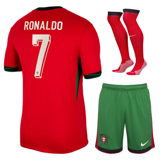 Maillot-Kit-Enfant-Portugal-Ronaldo-Domicile-2024-2025