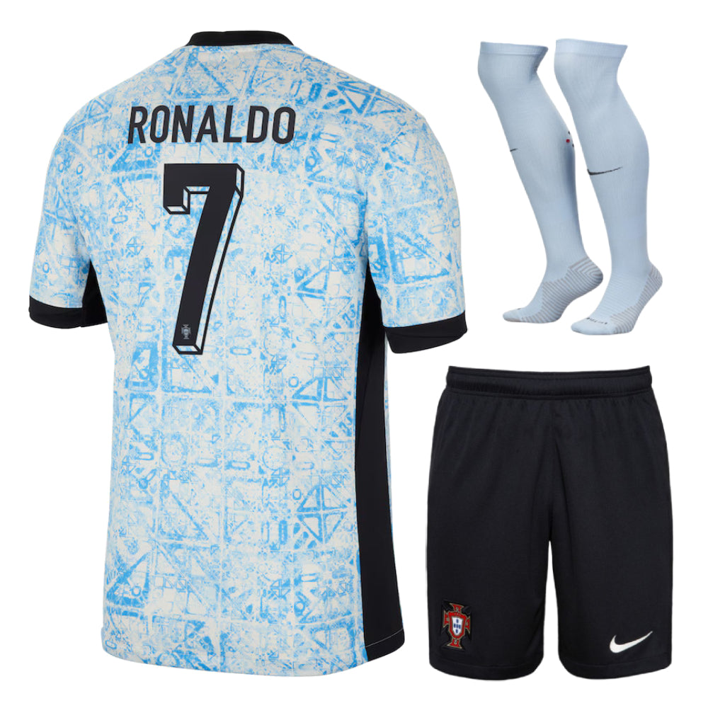 Maillot-Kit-Enfant-Portugal-Ronaldo-Exterieur-2024-2025