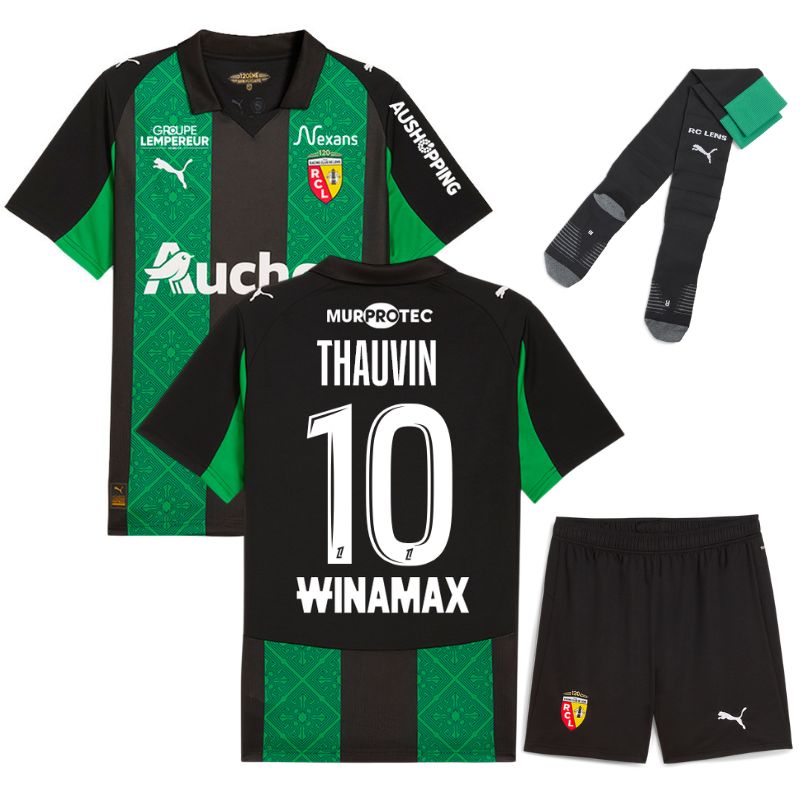 Maillot Kit Enfant RC Lens Exterieur 2025 2026 | Foot Sport