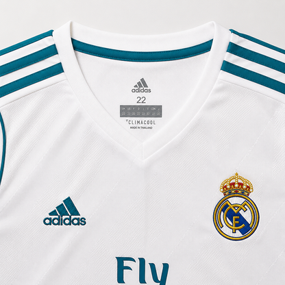 Maillot-Kit-Enfant-Real-Madrid-Manches-Longues-Ronaldo-Domicile-2017-2018-2