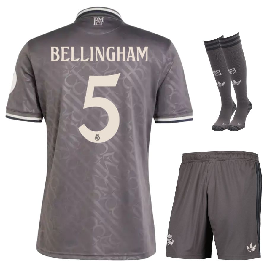 adidas Maillot Real Madrid Bellingham 5 junior domicile 2023-2024 (flocage l'europe adidas Maillot Real Madrid Bellingham 5 junior domicile 2023-2024 (flocage l'europe