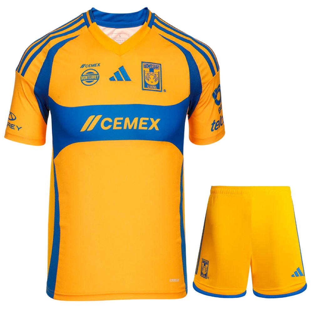 Camiseta local de los Tigres para niños 2024-2025 | Fútbol