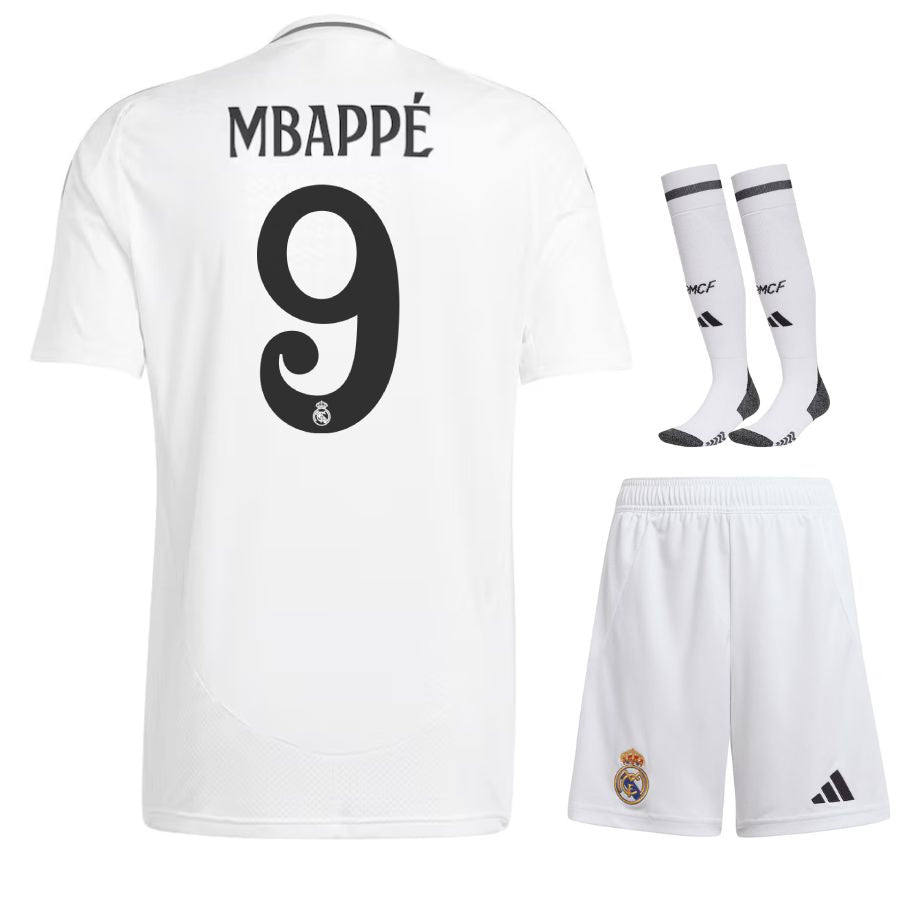 Maillot Kit Enfant Mbappe Real Madrid Domicile 2024 2025 | Foot Sport