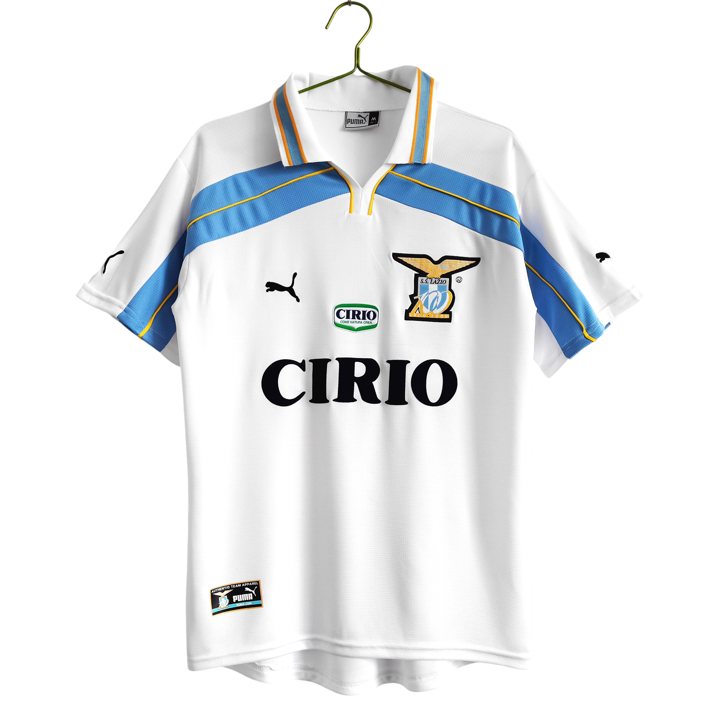 Maillot-Lazio-Centenaire-Domicile-1999-2000-Vintage-Retro-1