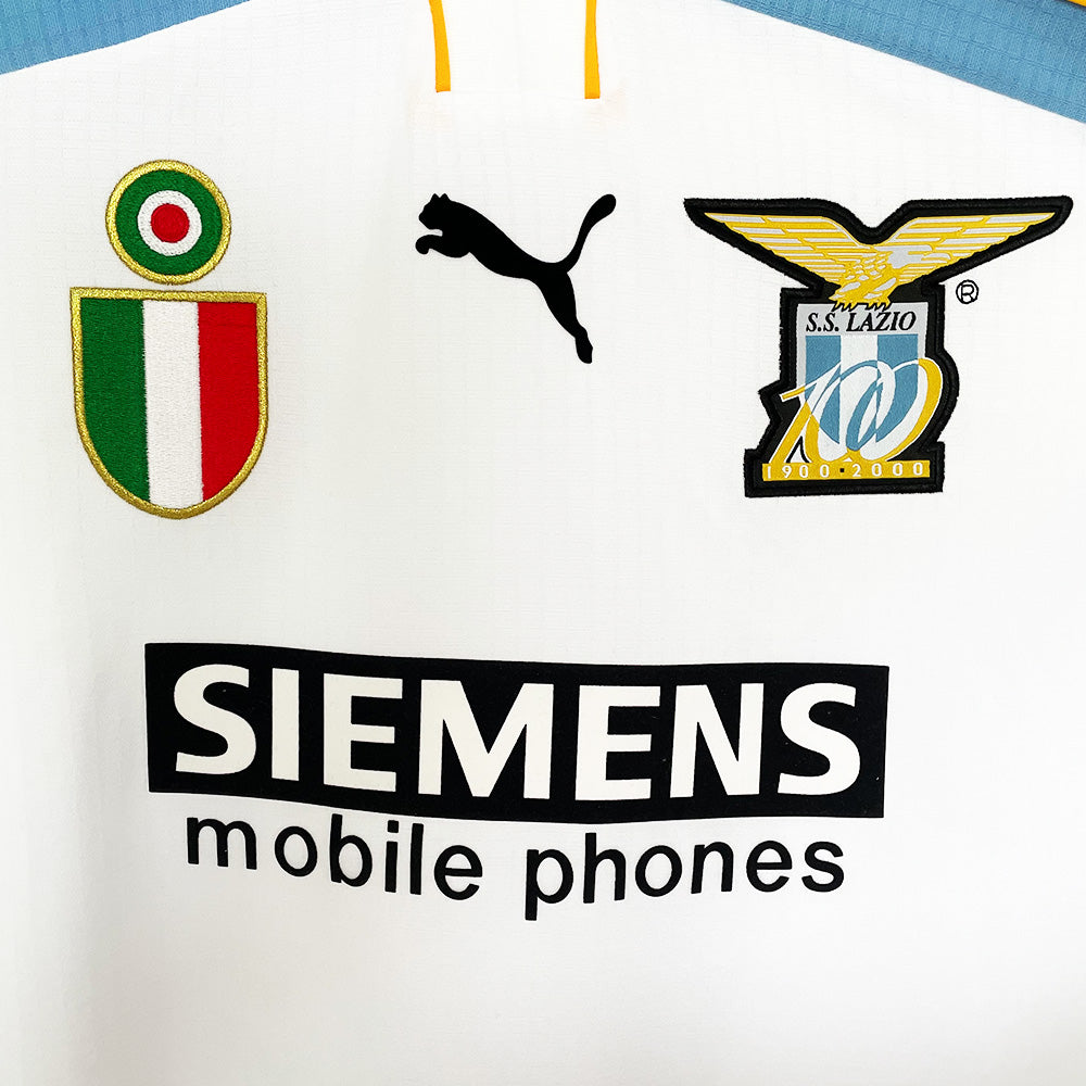 Maillot-Lazio-Retro-Vintage-2000-2001-Centenaire-Homme-3