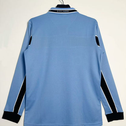 Maillot-Lazio-Retro-Vintage-Manches-Longues-1998-1999-Domicile-Homme-2