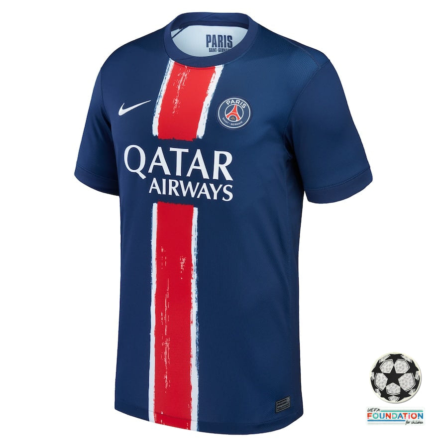 Maillot PSG Edition Champions League Domicile 2024 2025 Homme