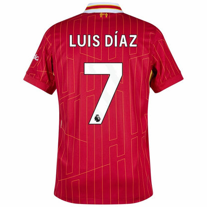 Maillot-Liverpool-Domicile-2024-2025-Luis-Diaz-2