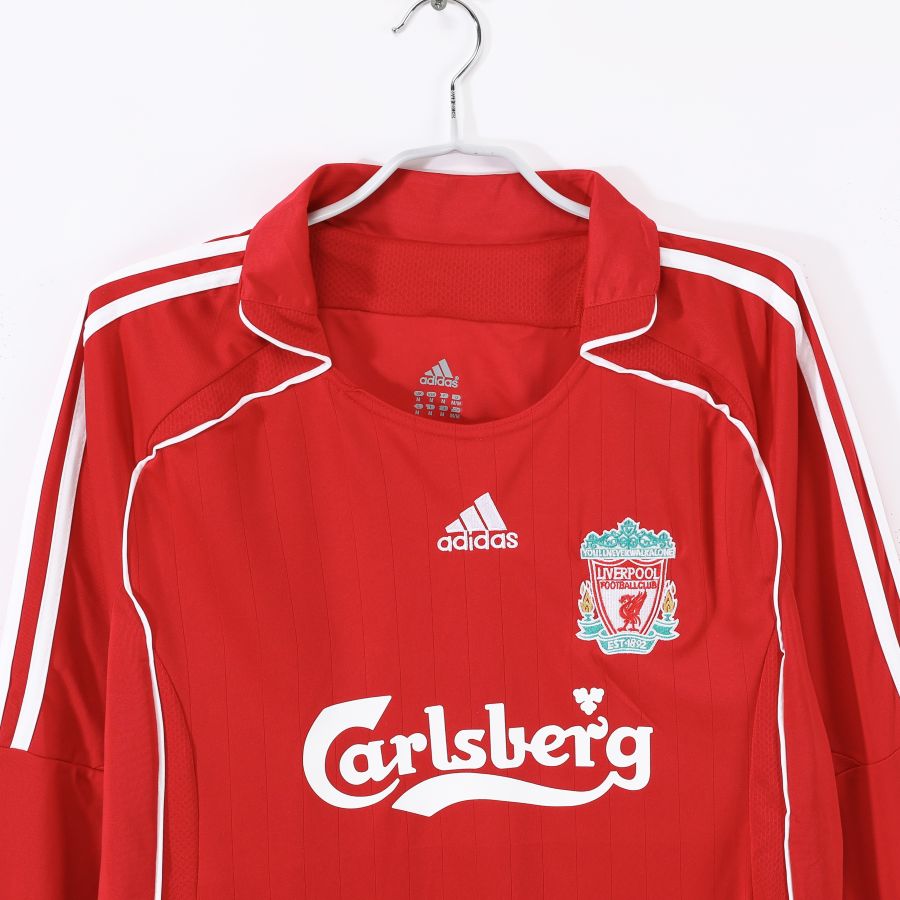 Maillot-Liverpool-Manches-Longues-Domicile-2006-2007-Retro-Vintage-Homme-3