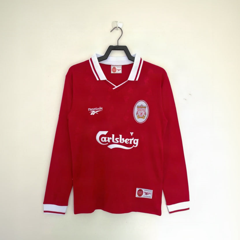 Maillot-Liverpool-Retro-Vintage-Manches-Longues-1996-1997-Domicile-Homme-1