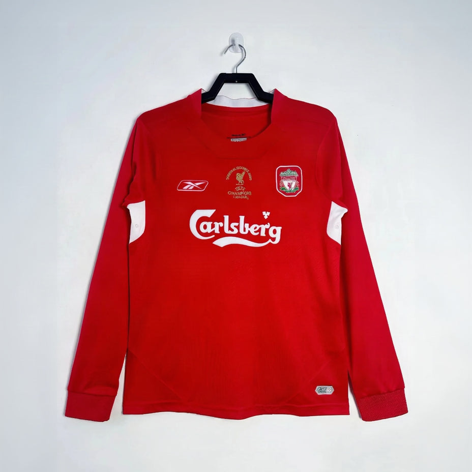Maillot-Liverpool-Retro-Vintage-Manches-Longues-2004-2005-Domicile-Homme-1