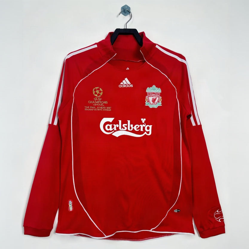 Maillot-Liverpool-Retro-Vintage-Manches-Longues-Ligues-des-Champions-2006-2008-Domicile-Homme-1