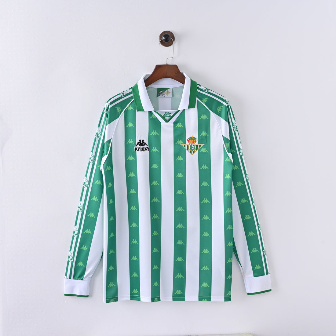 Maillot-Manches-Longues-Betis-Seville-1996-1997-Domicile-Vintage-Retro-1