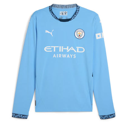 Maillot Manchester City Manches Longues Haaland Homme 2024 2025 | Foot Sport