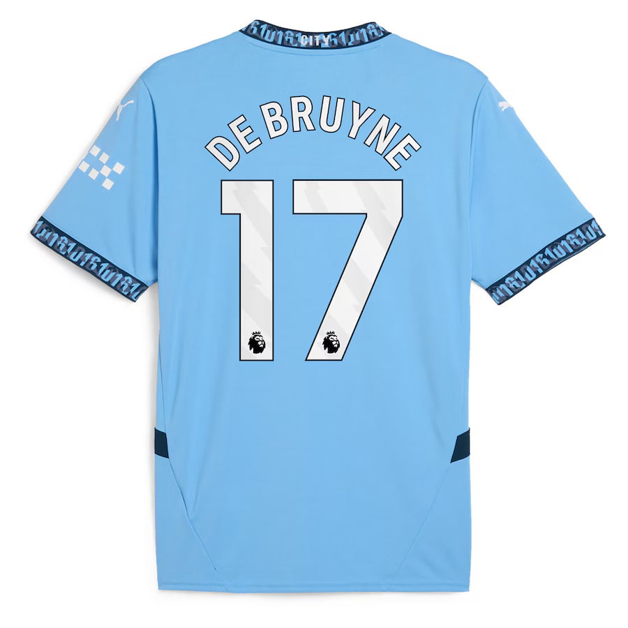 2024/25 Manchester City Puma Ultraweave Kevin De Bruyne Long Sleeve Jersey 2024/25 Manchester City Puma Ultraweave Kevin De Bruyne Long Sleeve Jersey