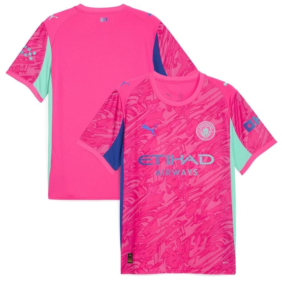 Maillot Gardien Manchester City Homme Domicile 2025 2026 Rose | Foot Sport