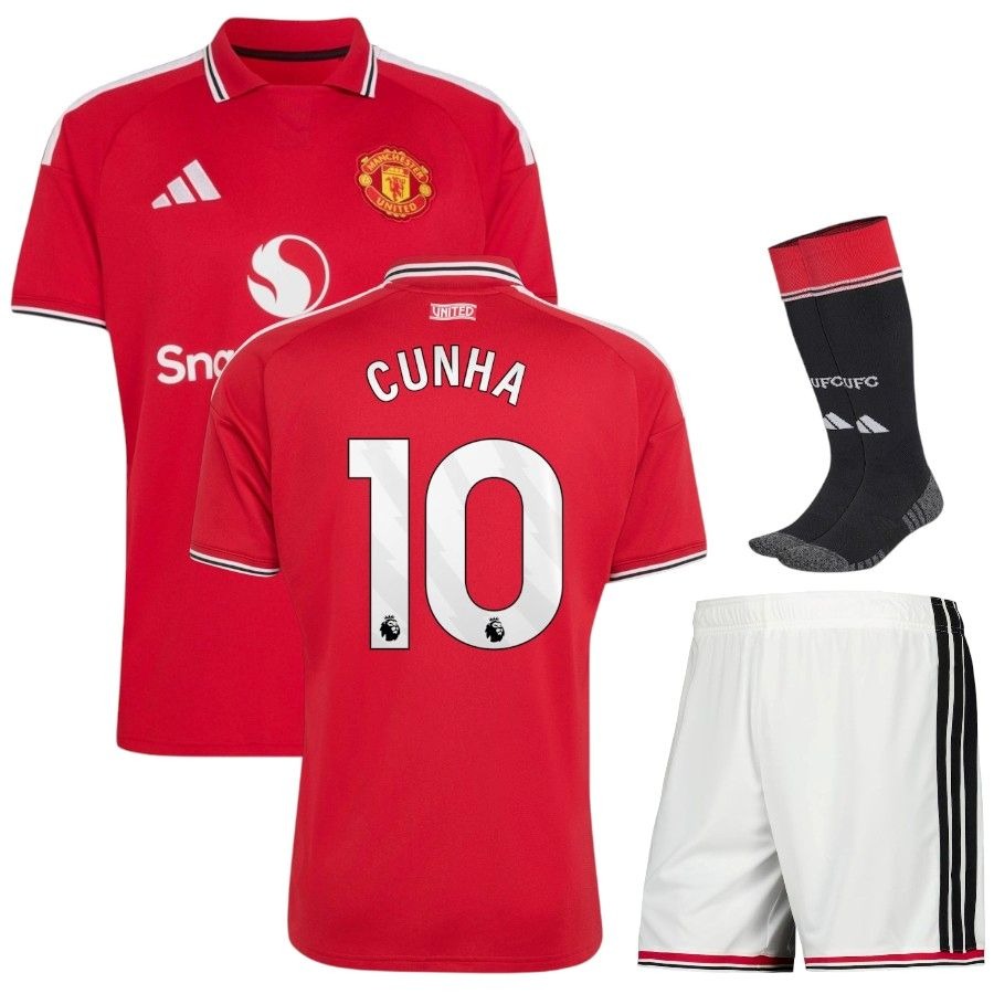Maillot-Manchester-United-Kit-Enfant-Domicile-2026-2027-Cunha