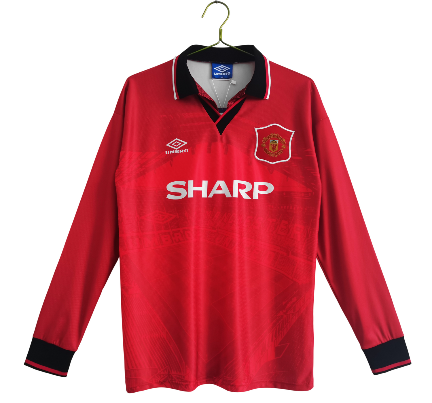 Maillot-Manchester-United-Manches-Longues-Retro-Vintage-1994-1996-Domicile-Homme-1