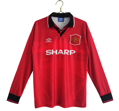 Maillot-Manchester-United-Manches-Longues-Retro-Vintage-1994-1996-Domicile-Homme-1