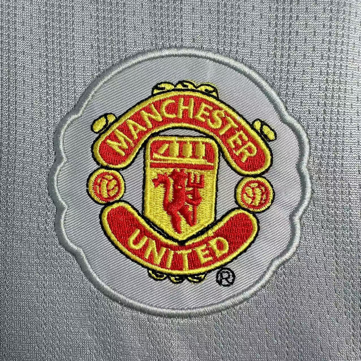 Maillot-Manchester-United-Retro-Vintage-2007-2008-Gardien-Homme-Gris-3