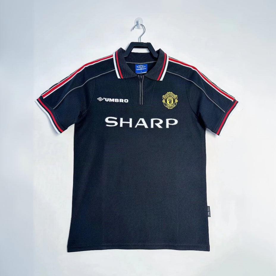 Maillot-Manchester-United-Retro-Vintage-Manches-Longues-1998-1999-Exterieur-Homme-1