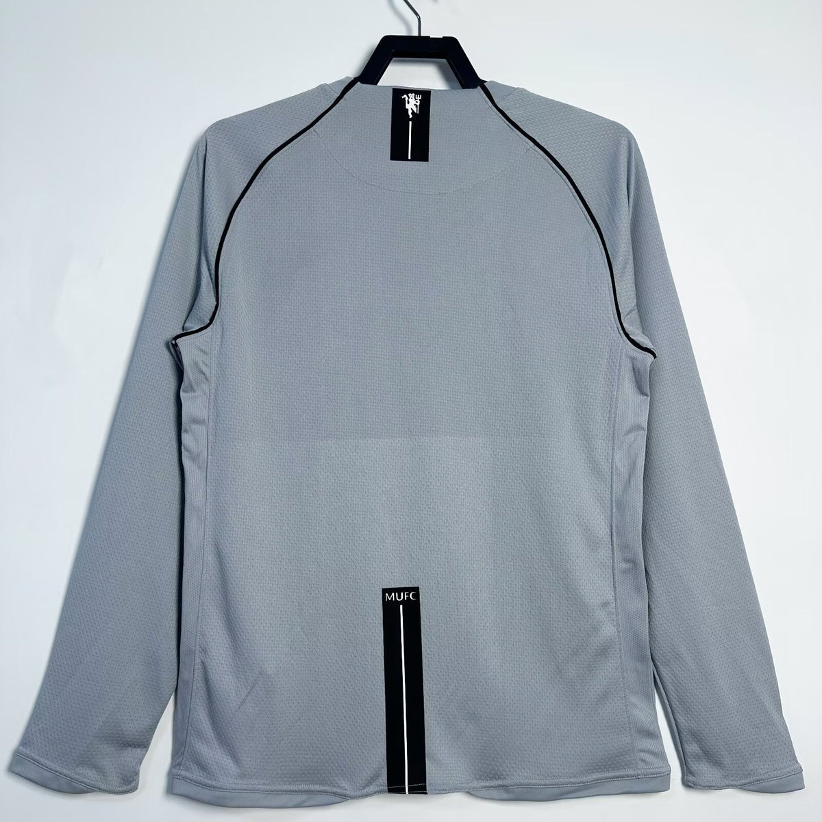Maillot-Manchester-United-Retro-Vintage-Manches-Longues-2007-2008-Gardien-Homme-Gris-2
